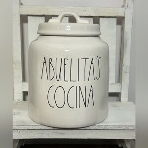 Rae Dunn Abuelita’s Cocina Canister